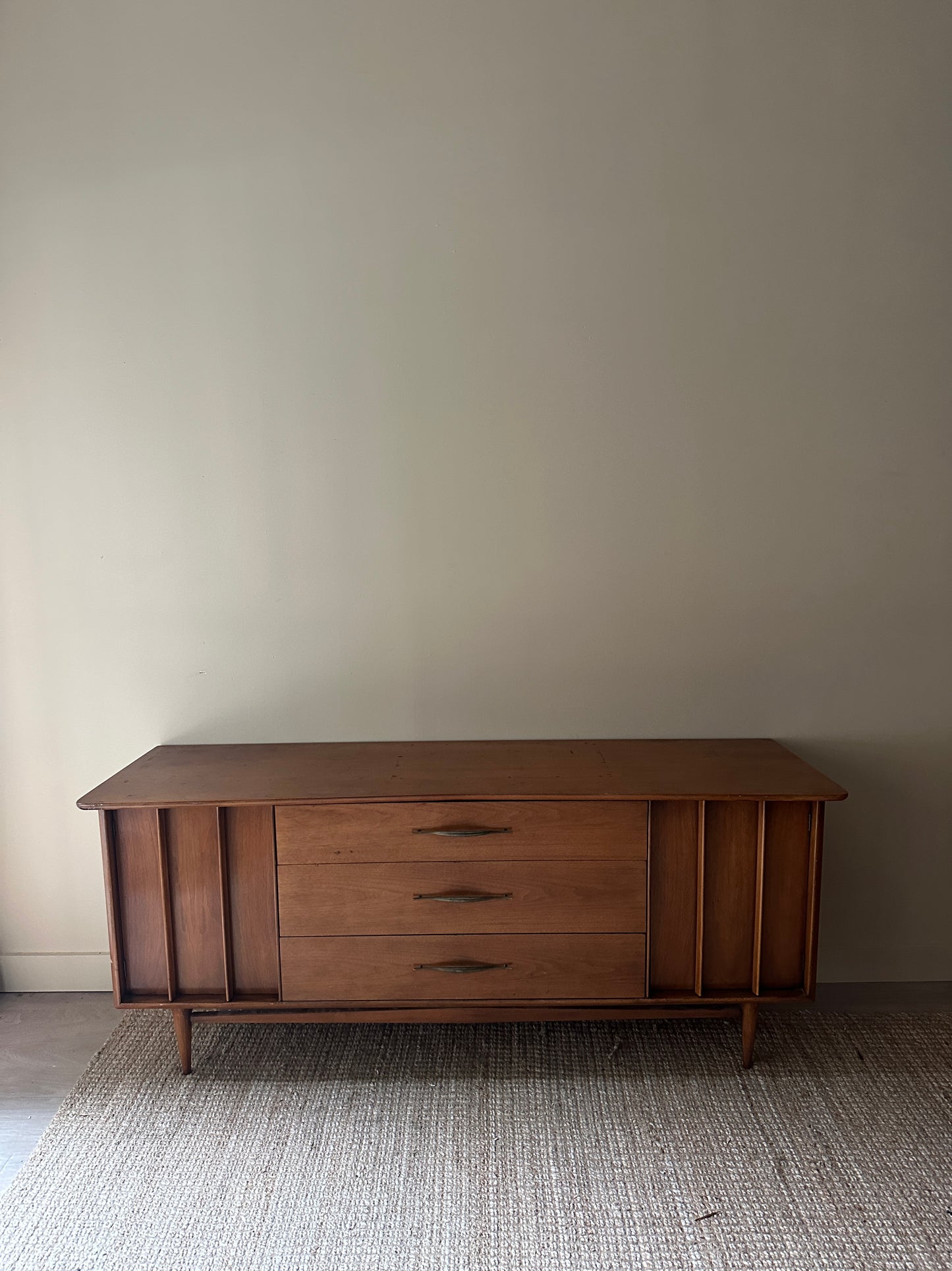 Walnut credenza