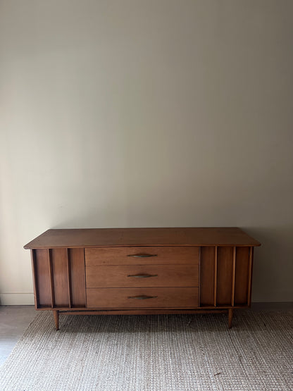 Walnut credenza