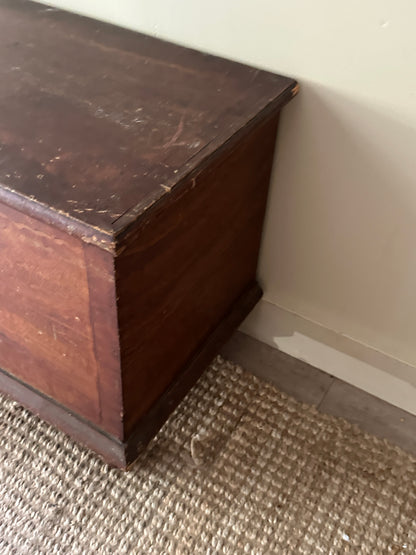 Grain painted chest