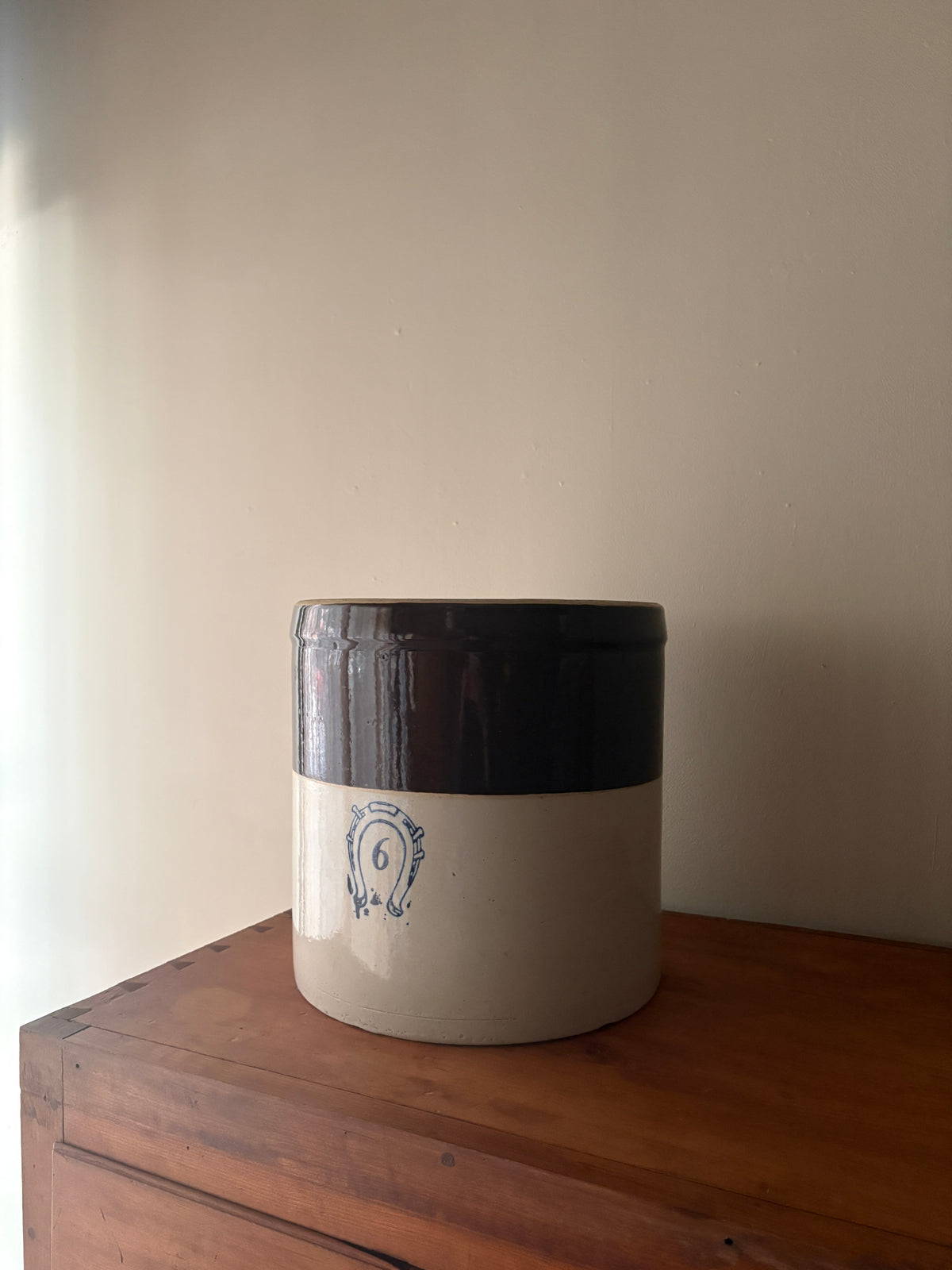 English stoneware crock