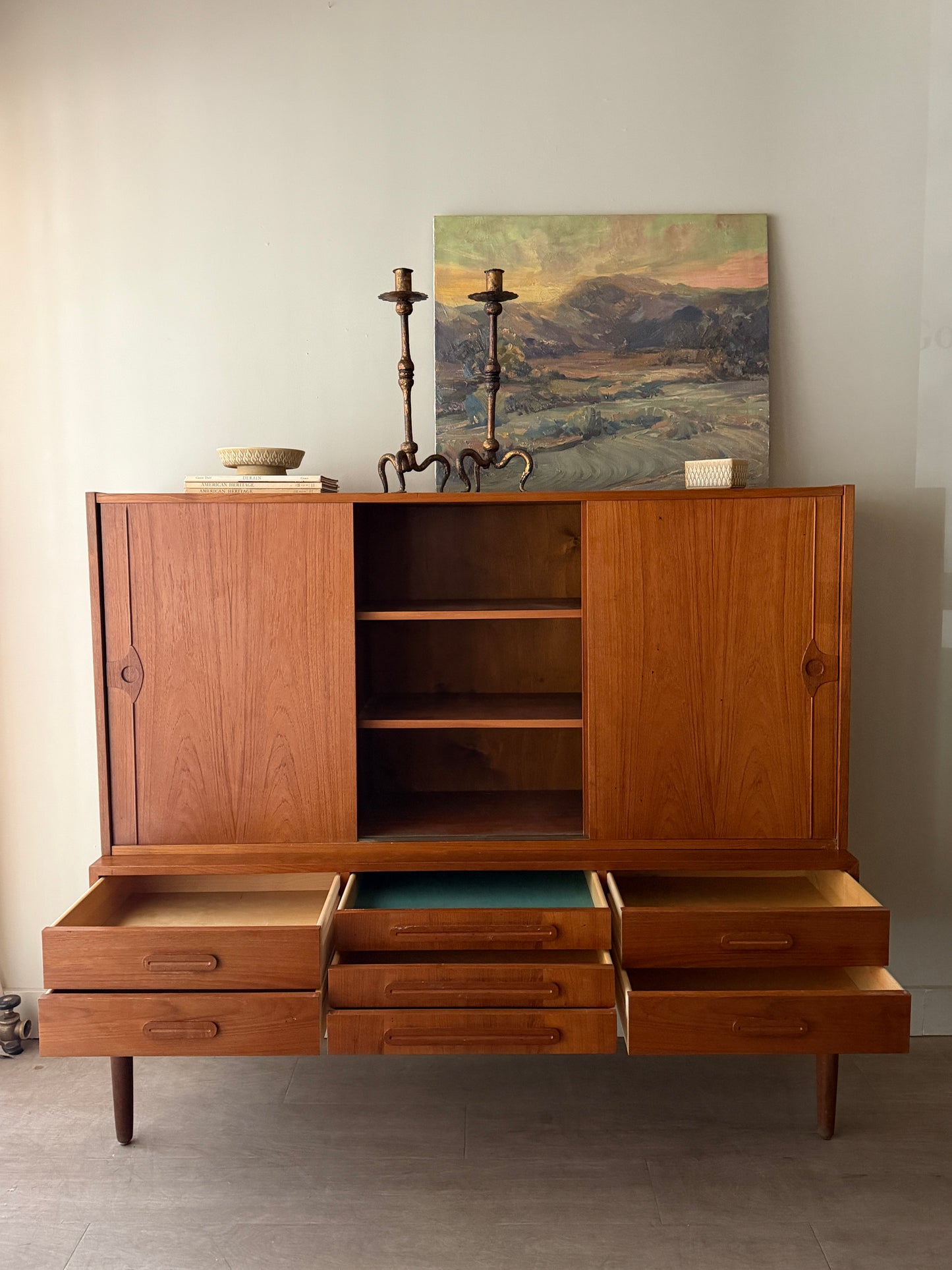 Danish teak sideboard