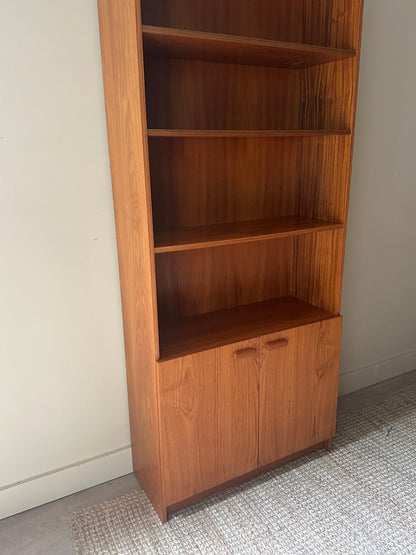 Danish teak bookshelf
