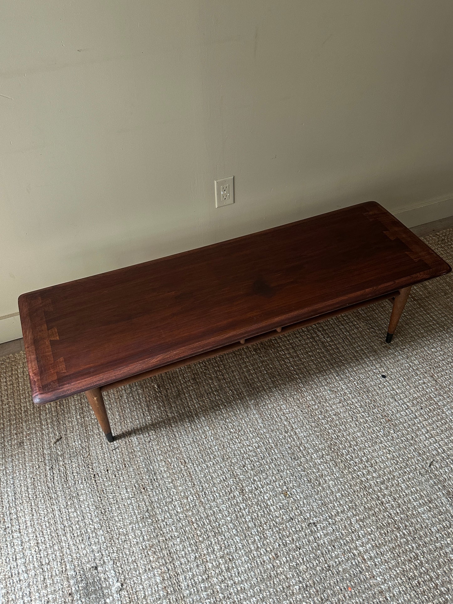 Walnut coffee table