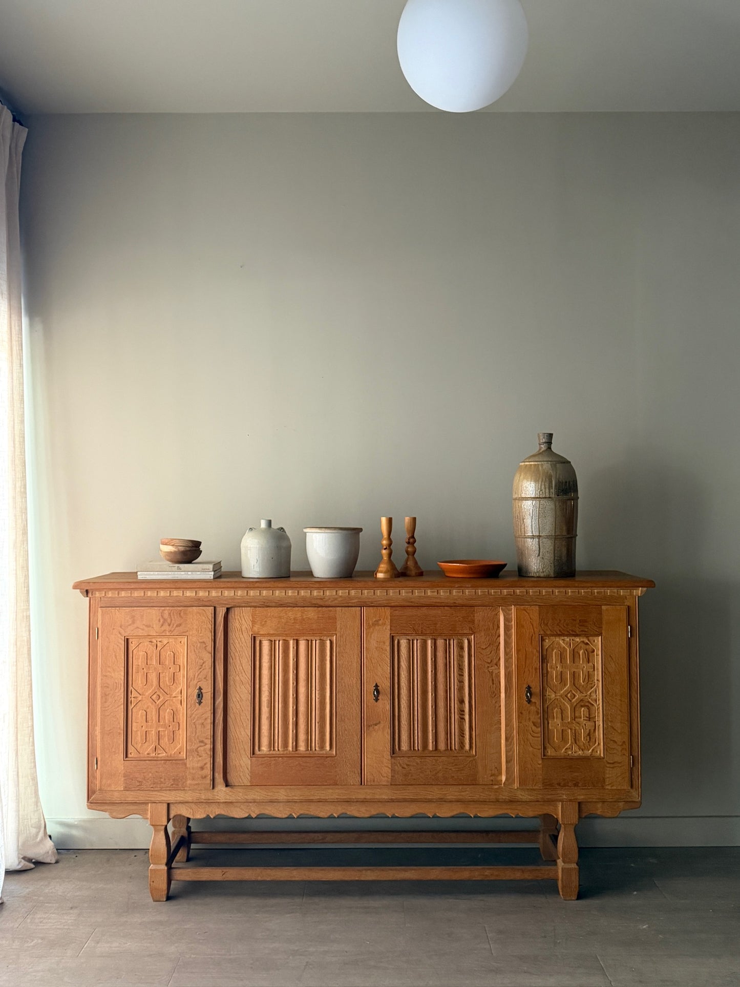 Henning Kjaernulf oak sideboard
