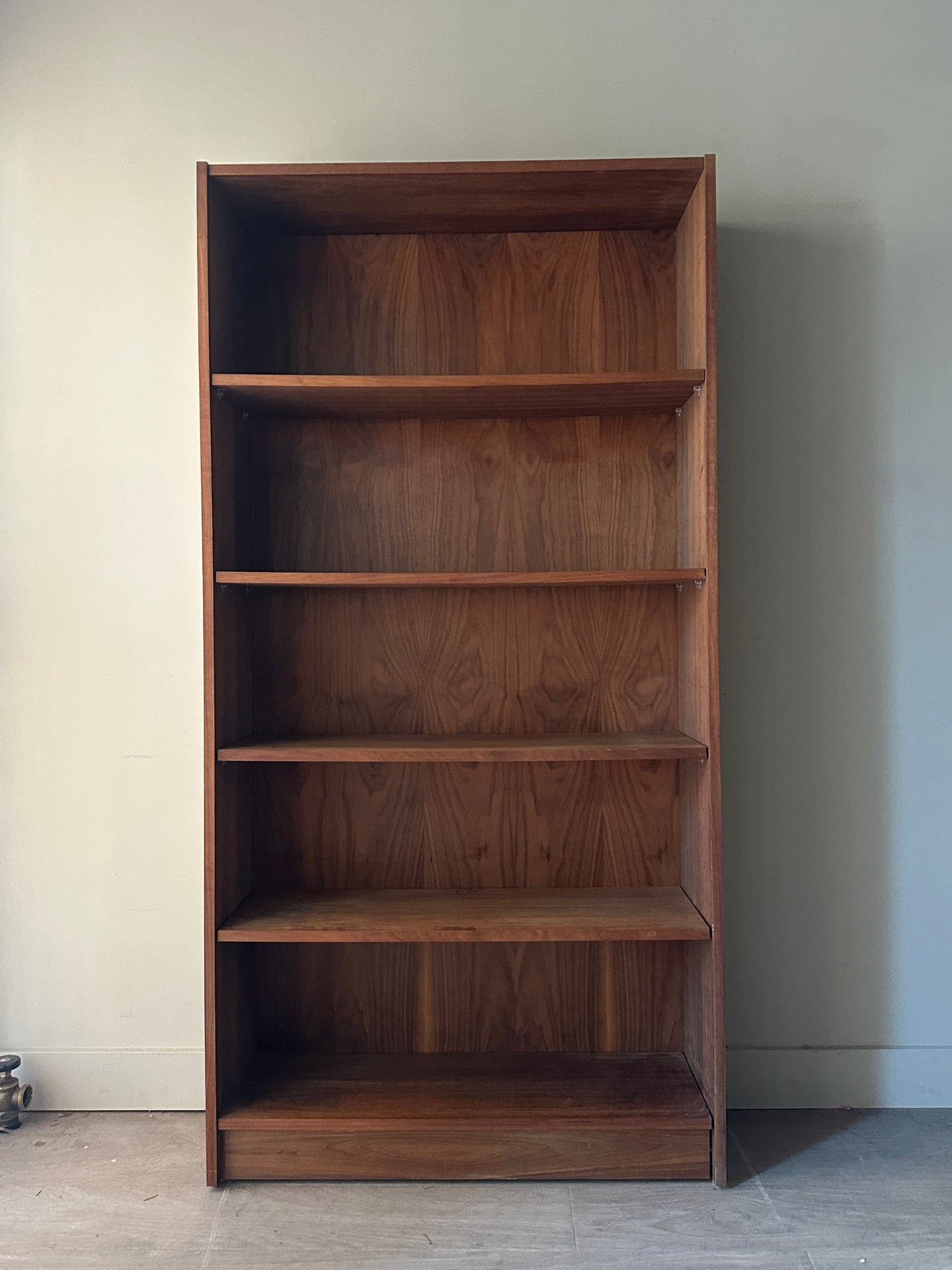 Walnut bookshelf
