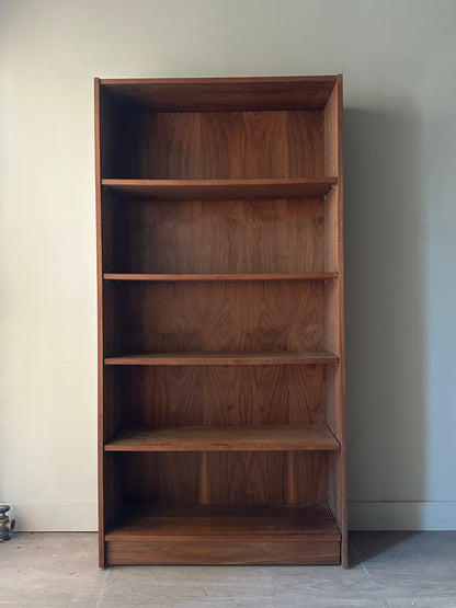 Walnut bookshelf