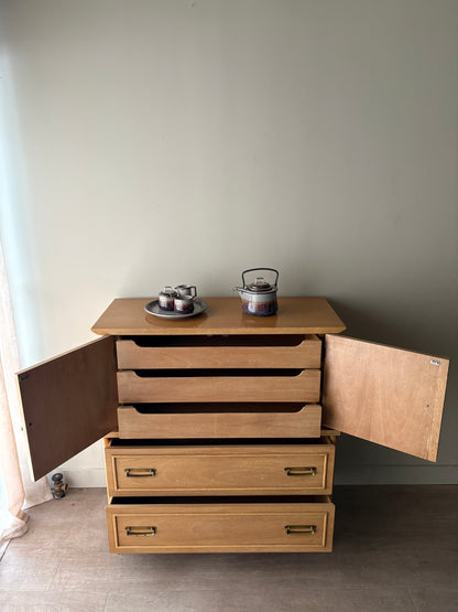 Walnut gentlemen’s dresser