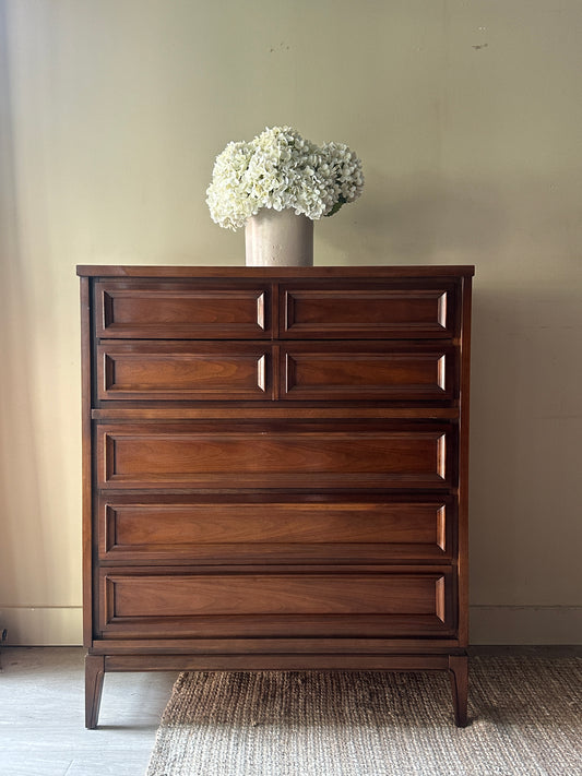 Dixie walnut tallboy