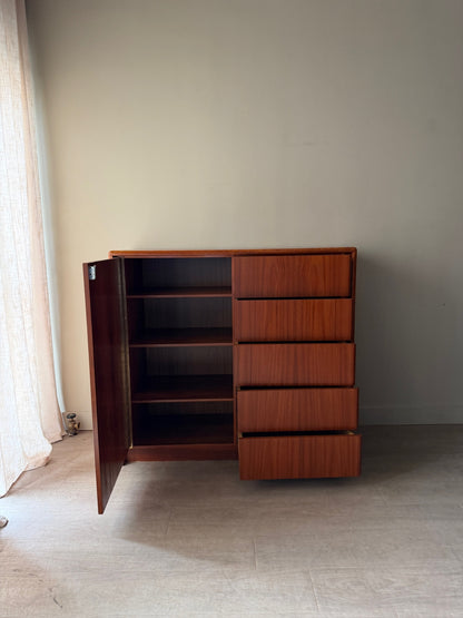 Danish teak side by side