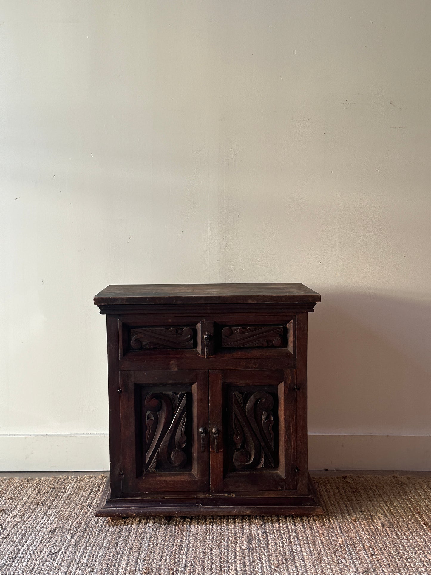 Oak side table