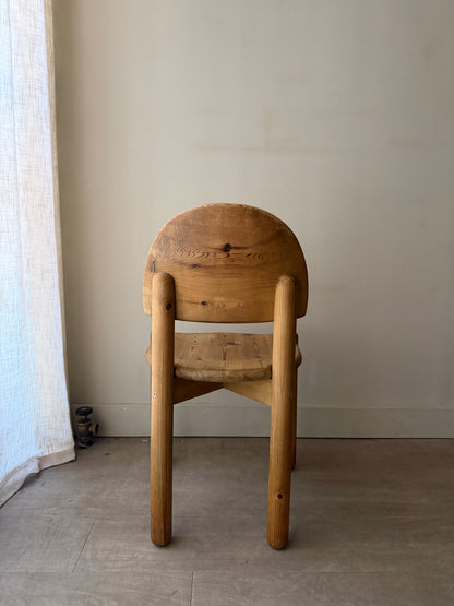 Rainer Daumiller pine dining chair