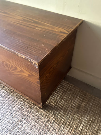 Grain painted chest