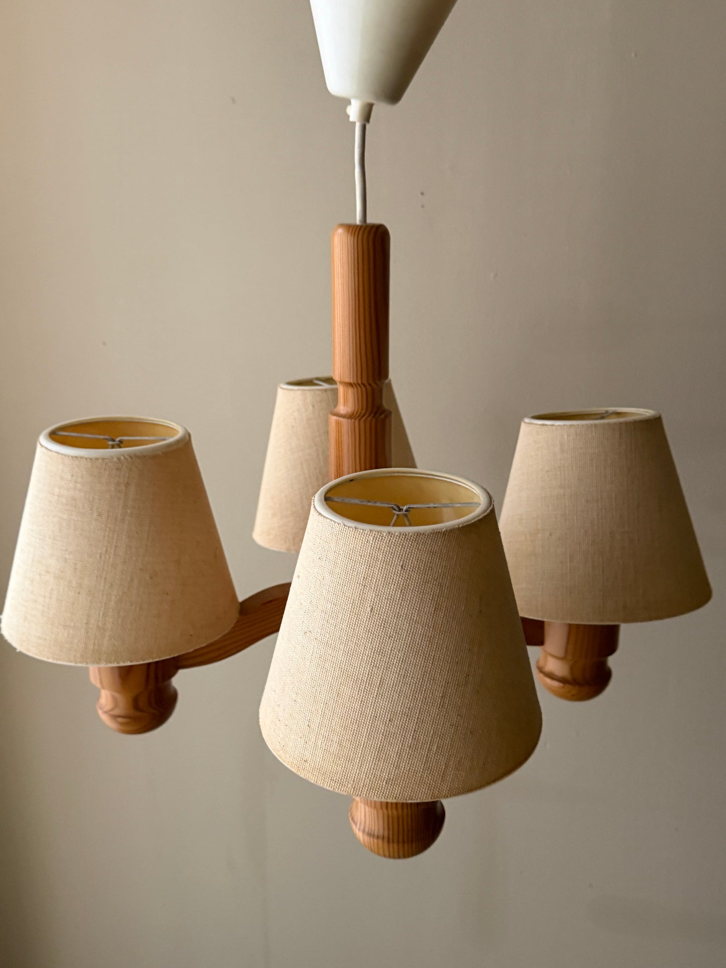 Swedish pine pendant light