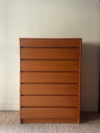 Teak tallboy