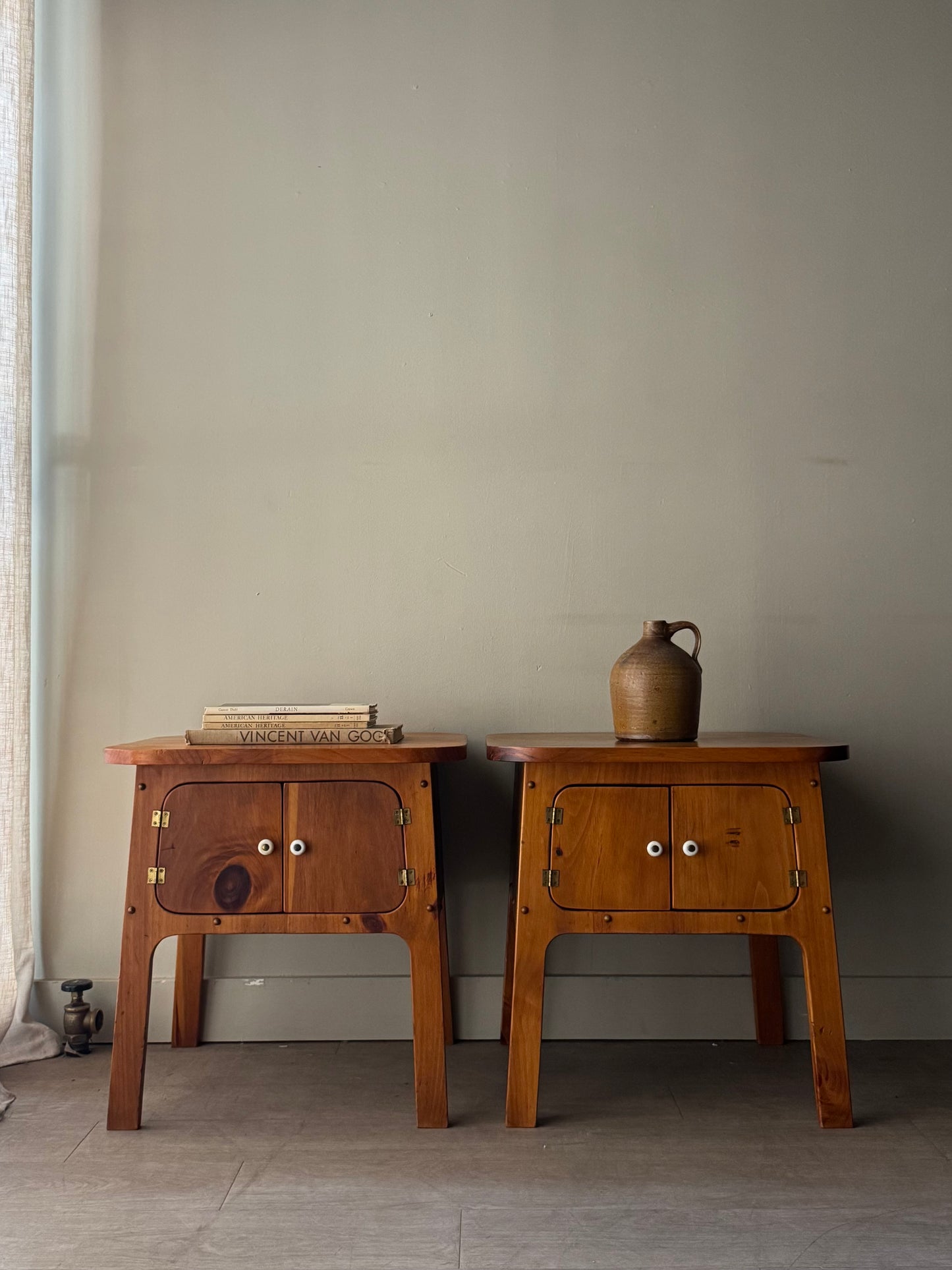 Pine nightstands. Sold individually