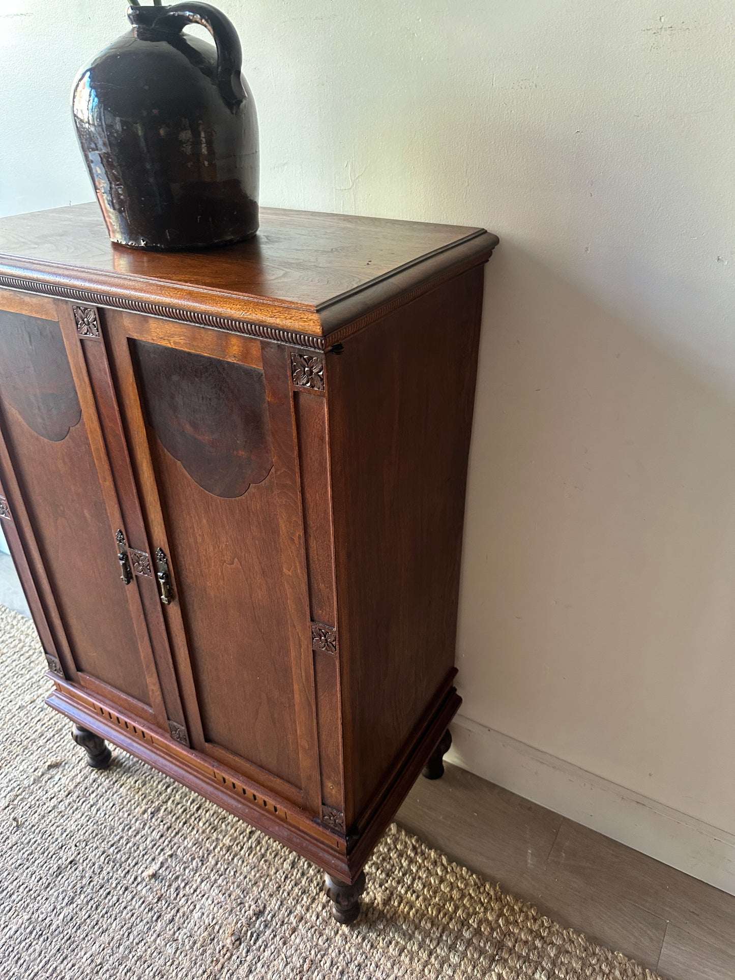 Walnut bar