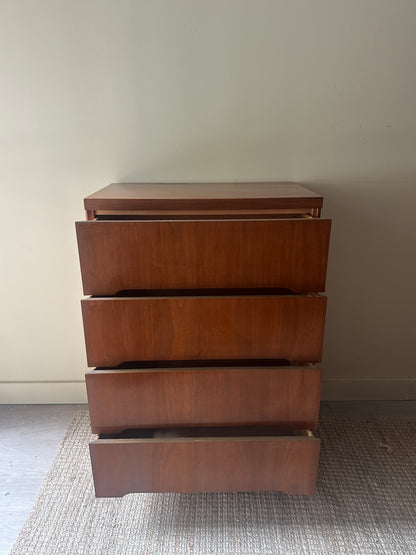 Walnut tallboy