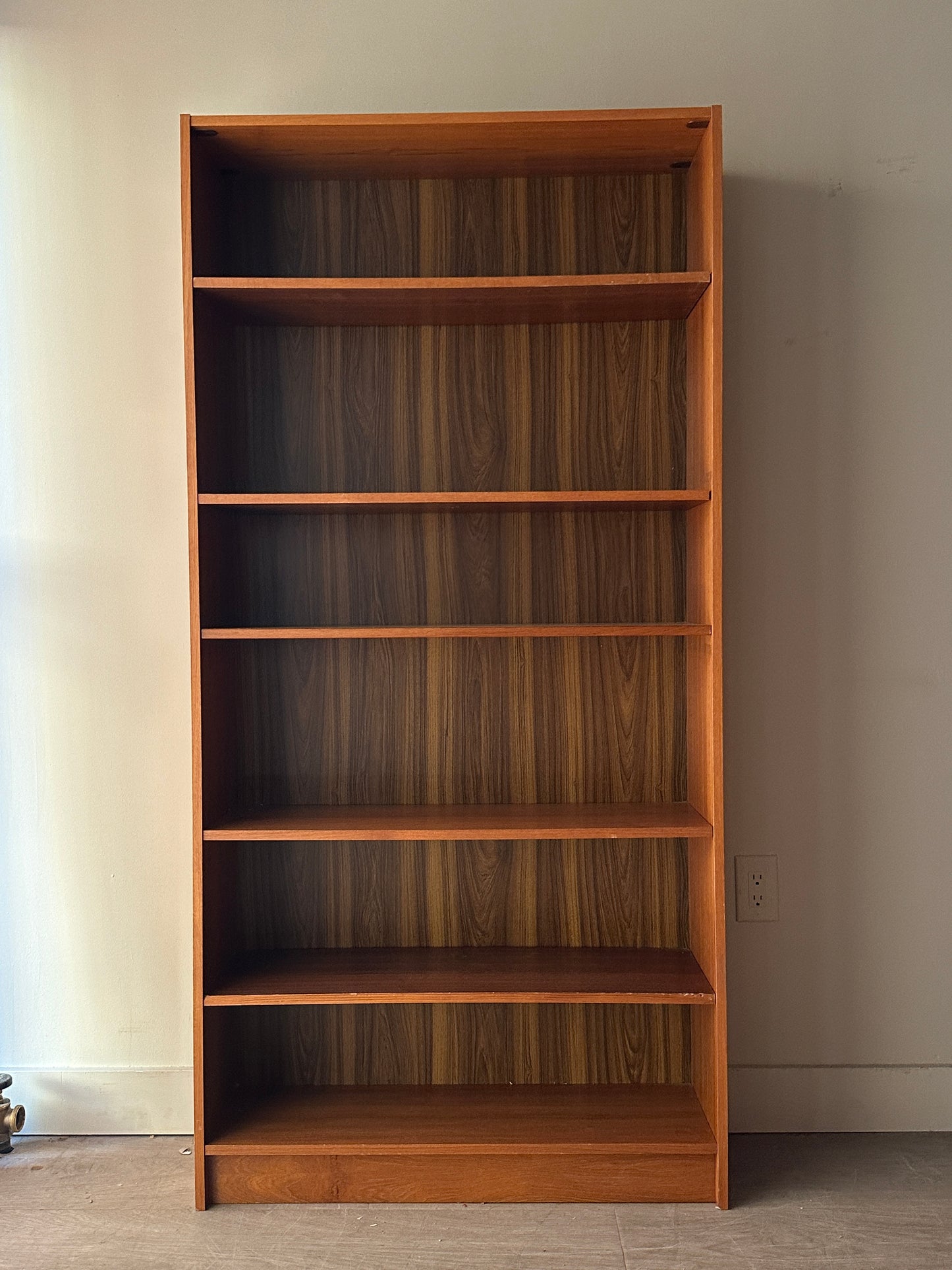 Teak bookshelf