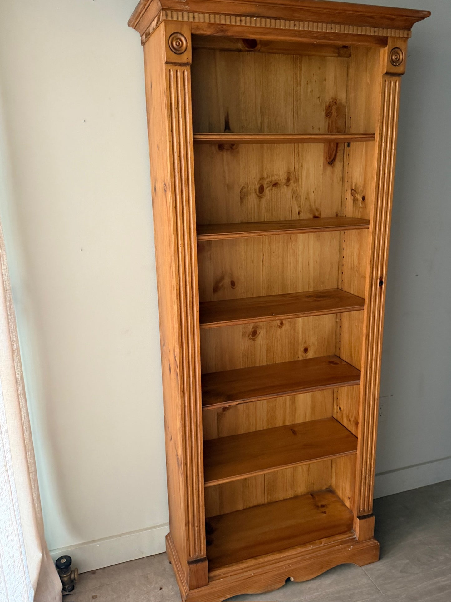 Pine bookcase