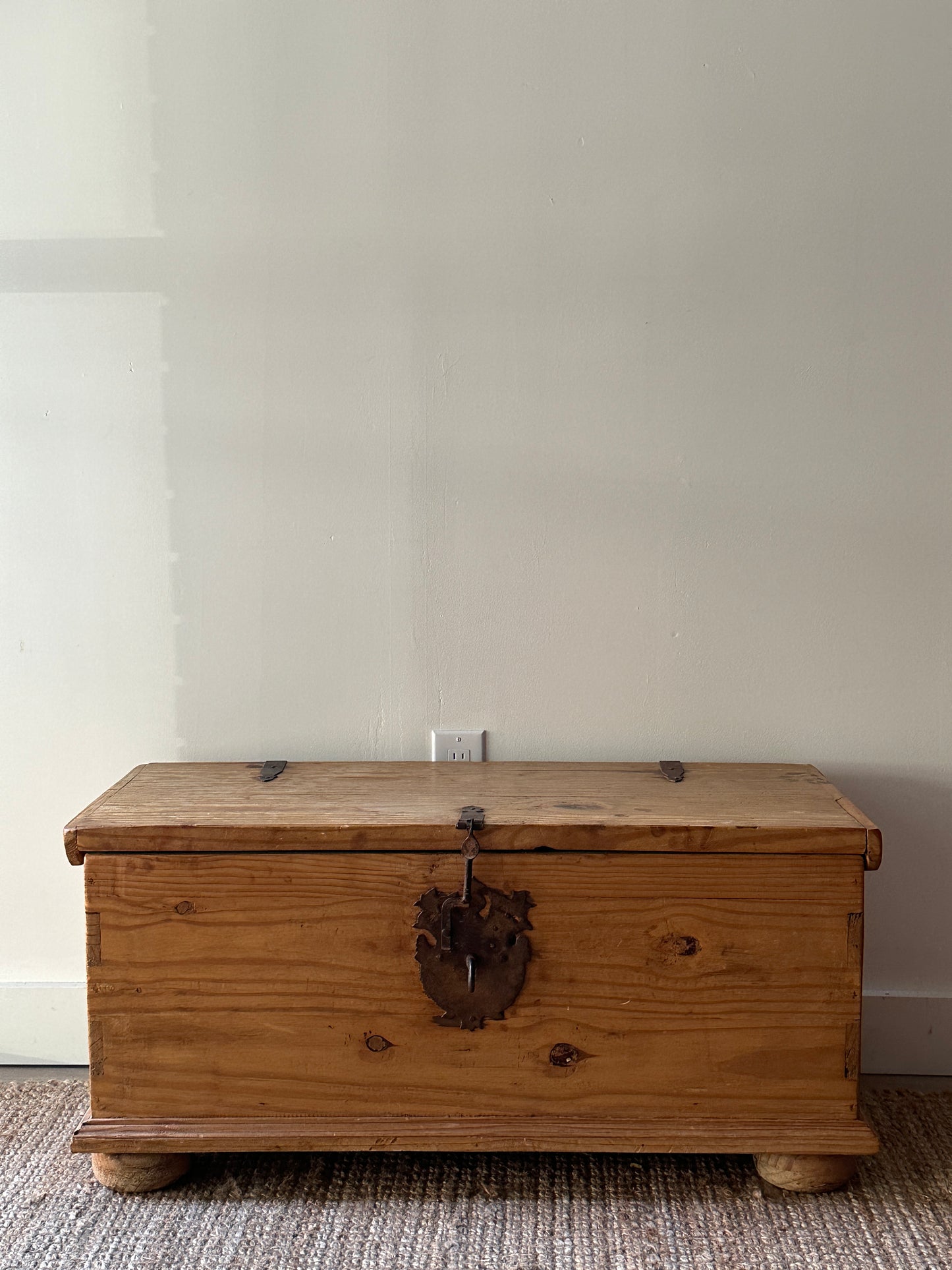 Spanish colonial pine chest