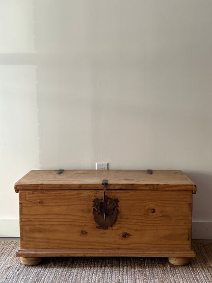 Spanish colonial pine chest