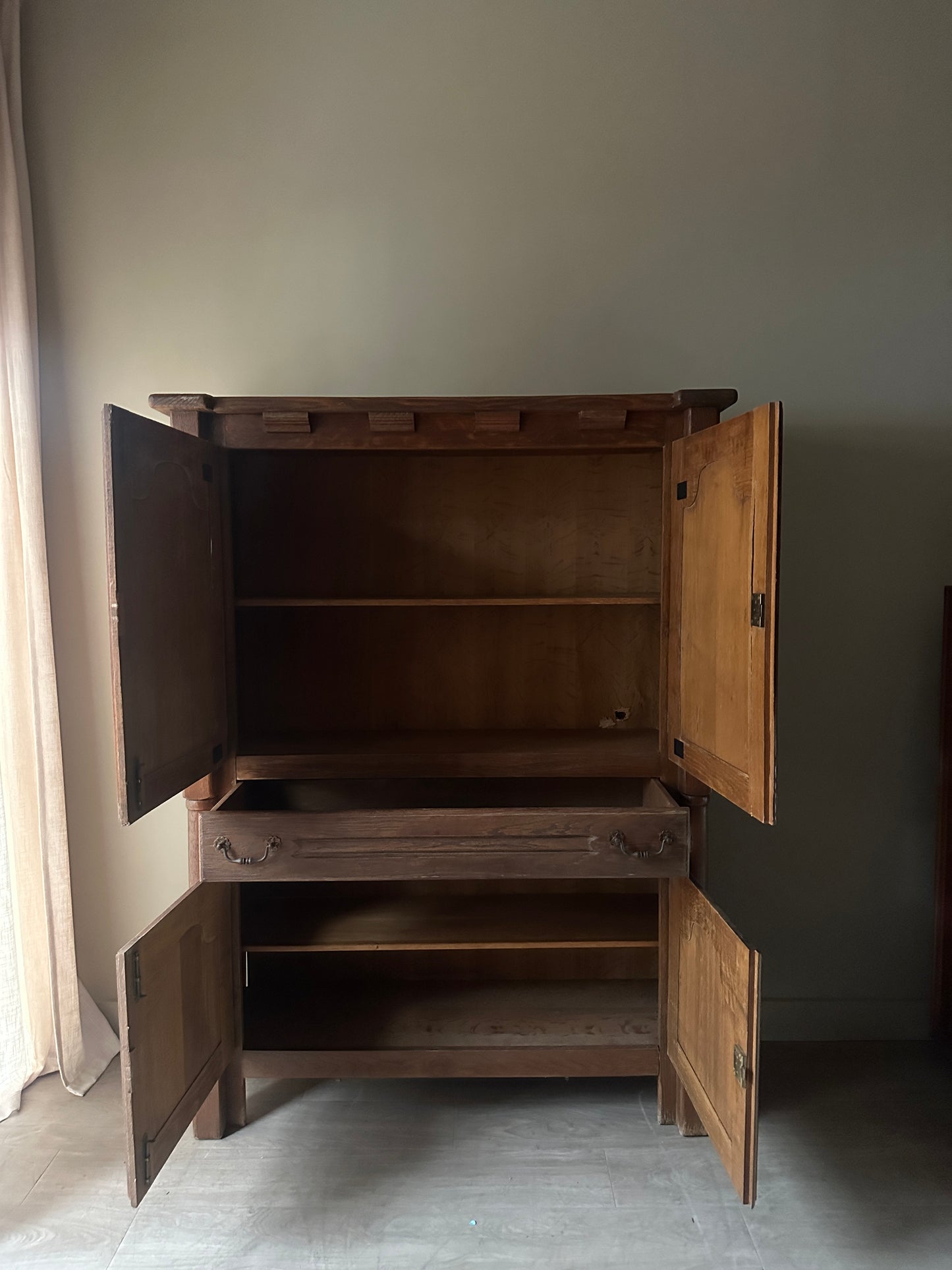 French Oak hutch