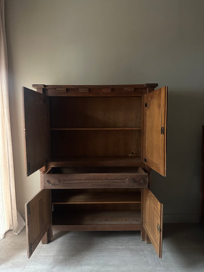 French Oak hutch