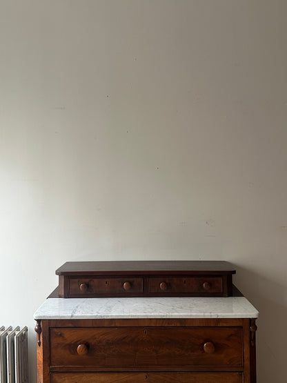 Empire marble top dresser