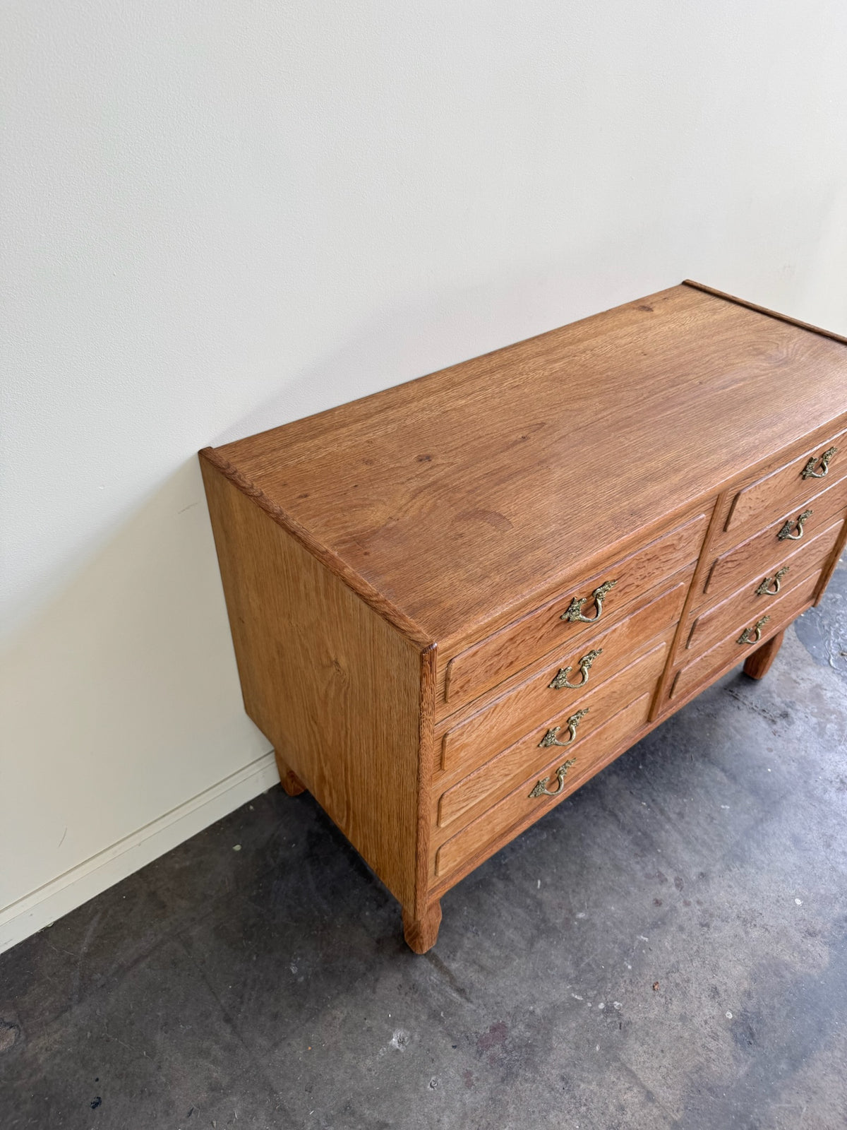 Henning Kjaernulf Danish oak chest of drawers
