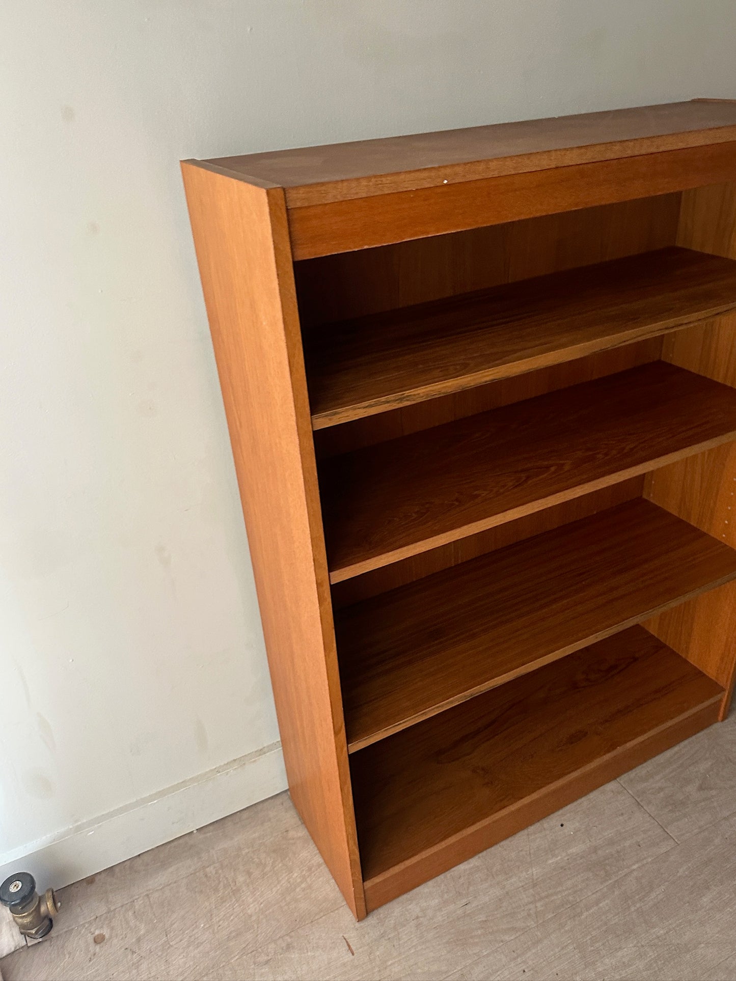 Teak bookshelf