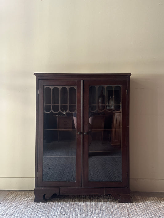 Mahogany display case