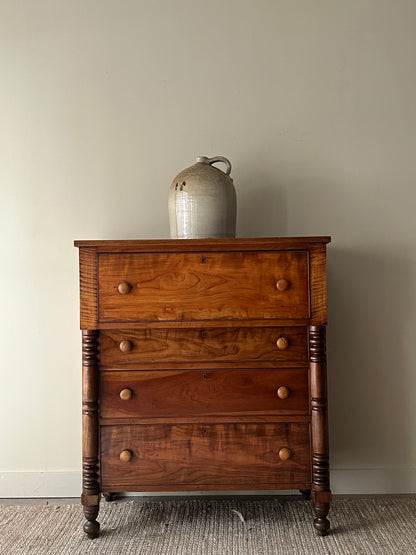 Tiger maple federal dresser