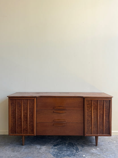 Walnut credenza