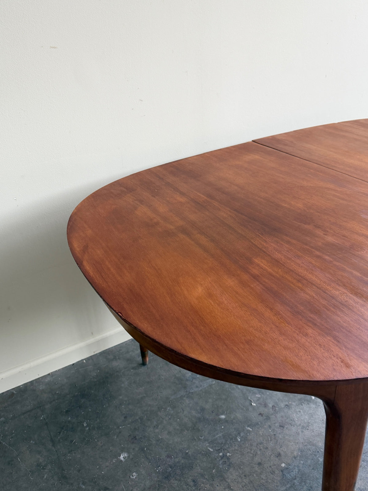 R-Way walnut dining table