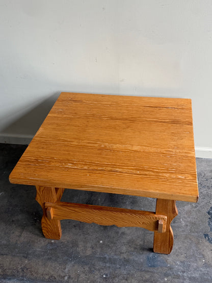 Scandinavian pine coffee table