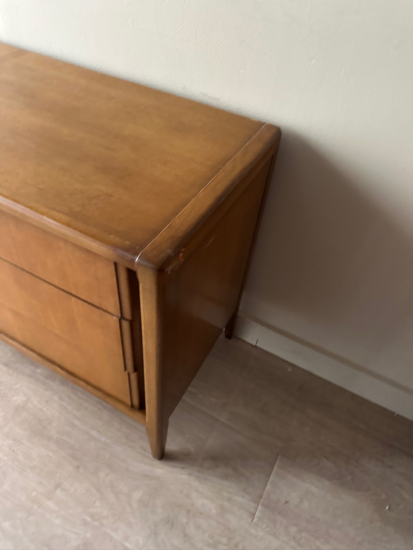 Walnut credenza