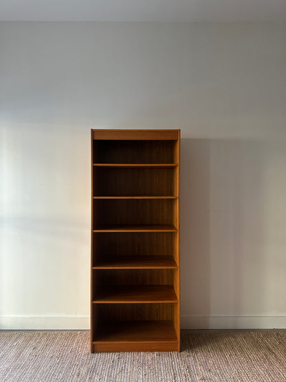 Teak shelves