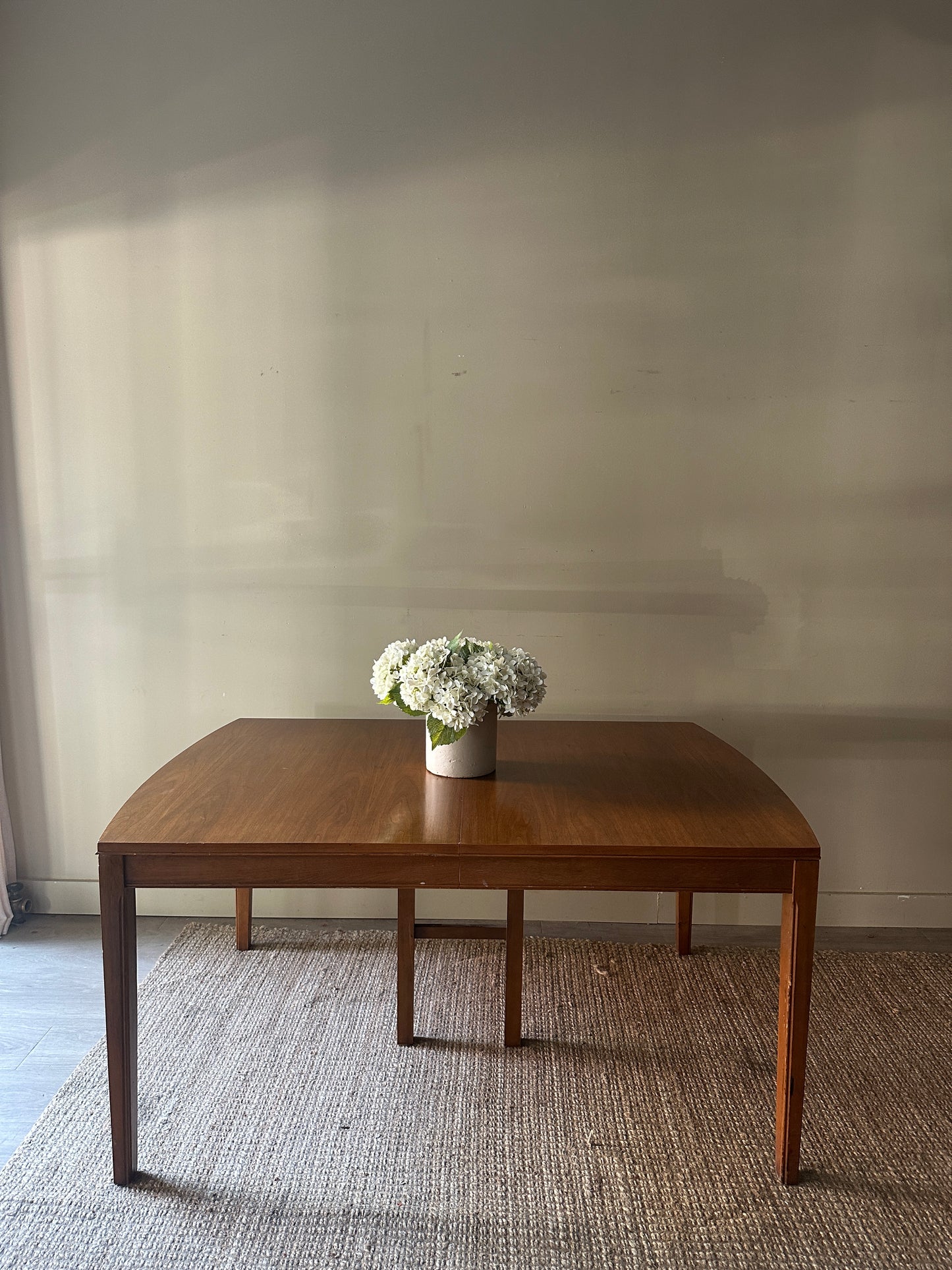 Walnut dining table