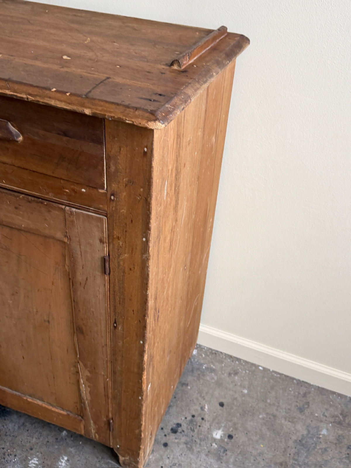 Pennsylvania Dutch pine jelly cupboard