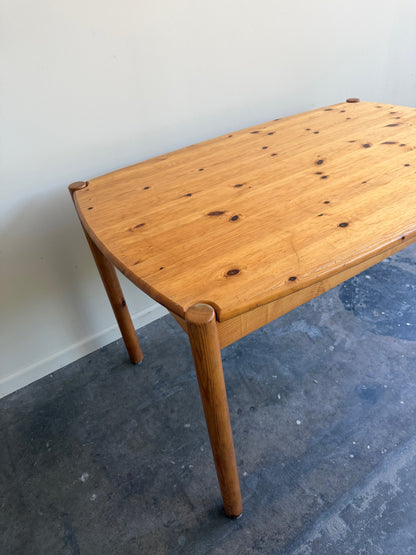 Danish pine dining table