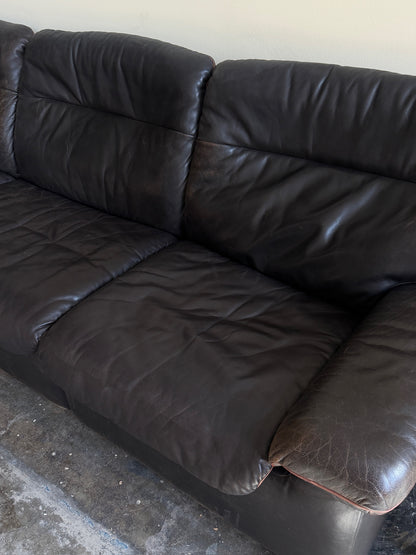 Carl Larsson for De Sede DS-66 leather sofa