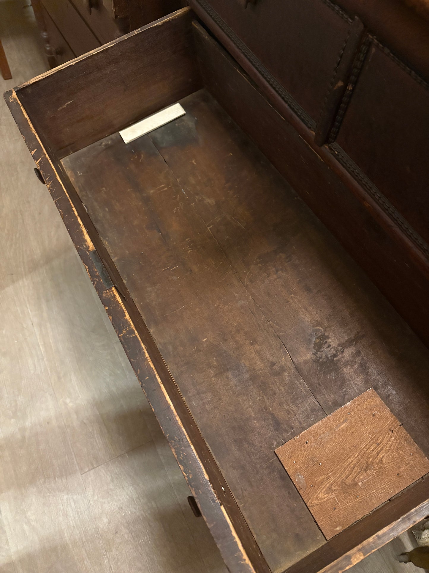 Dark oak dresser