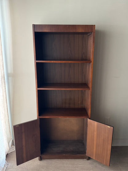 Walnut bookshelf