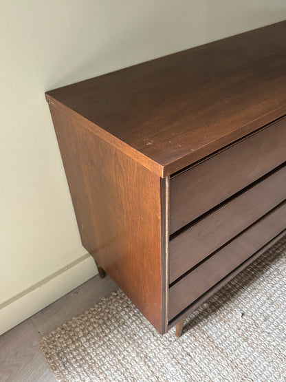 Walnut credenza