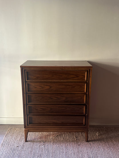 Walnut tallboy