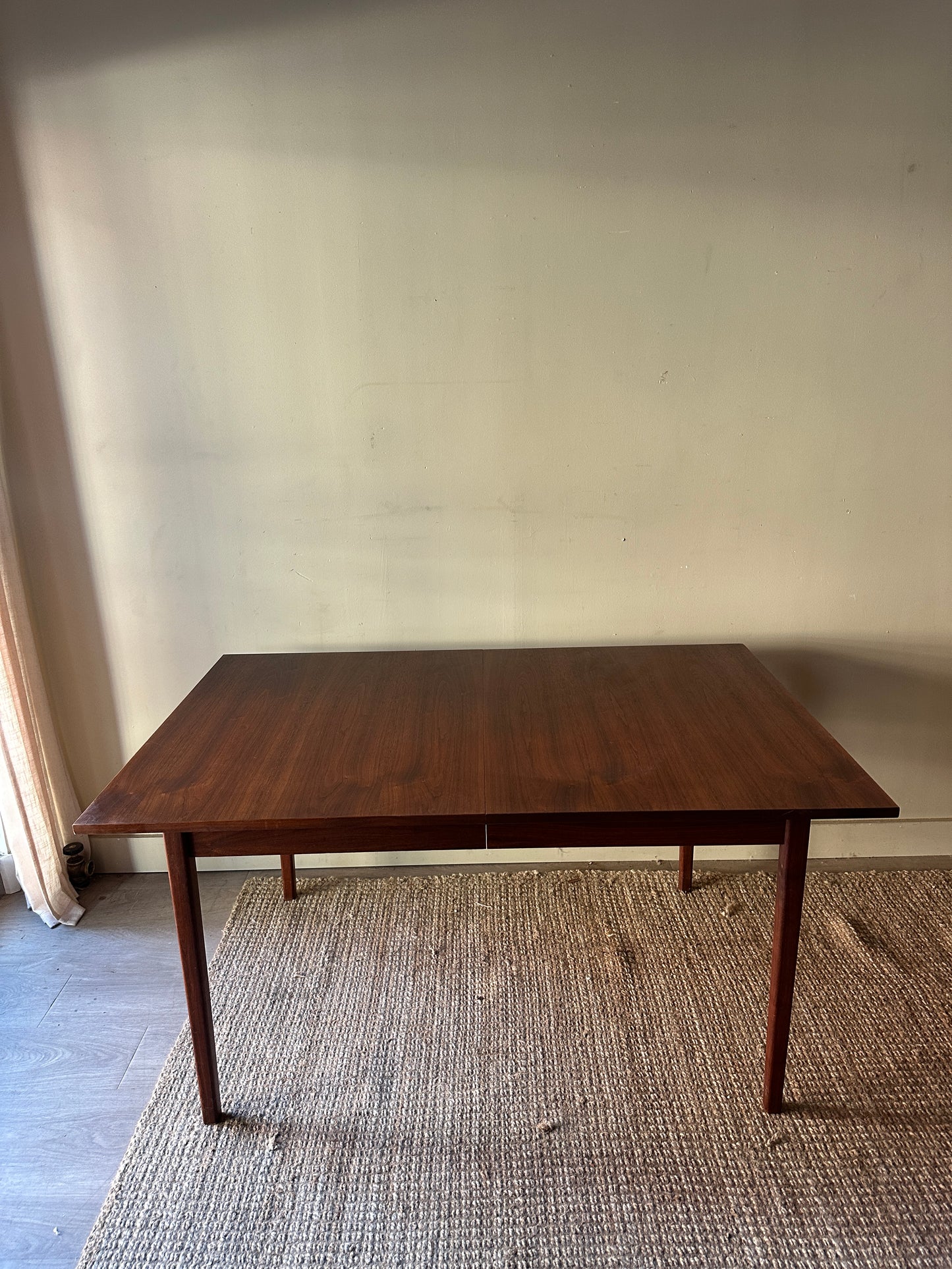 Walnut dining table