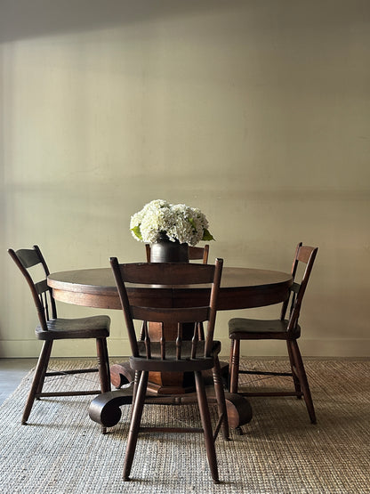 Oak dining table