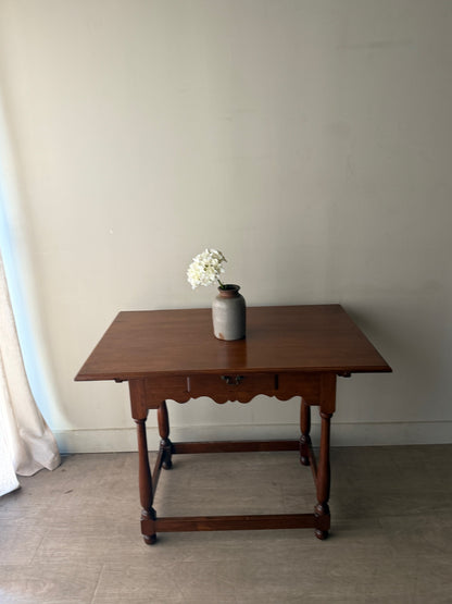 William & Mary walnut tavern table