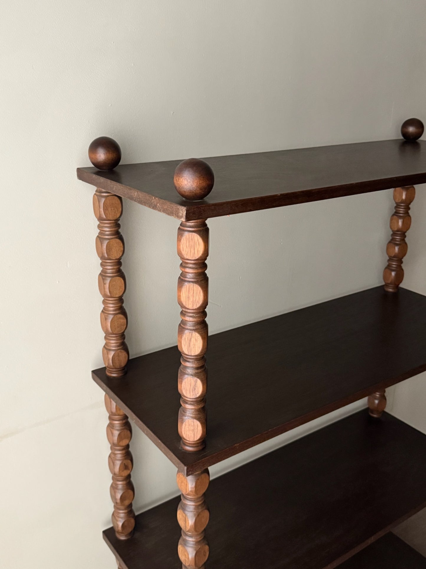 Oak etagere