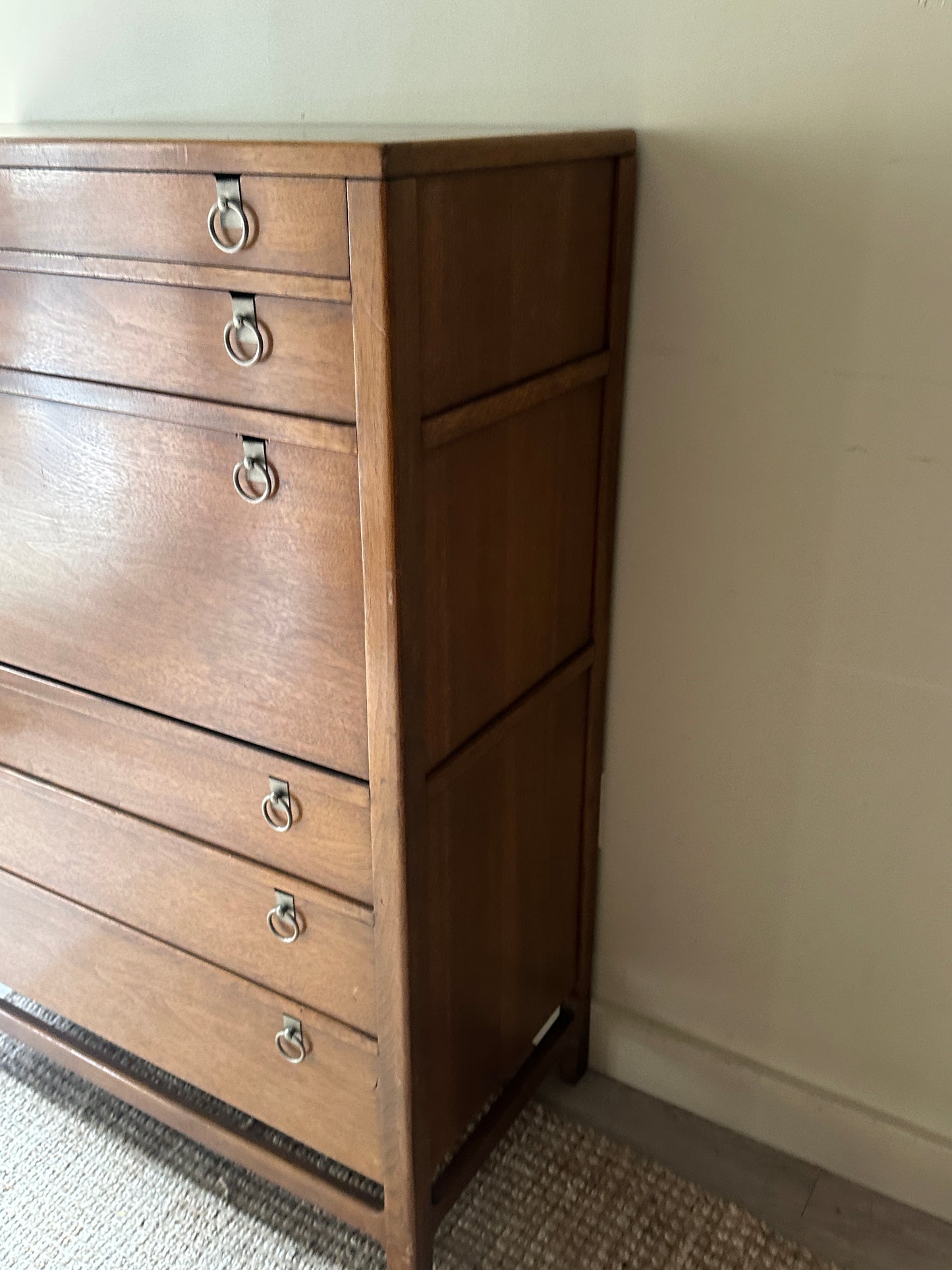 Walnut tallboy